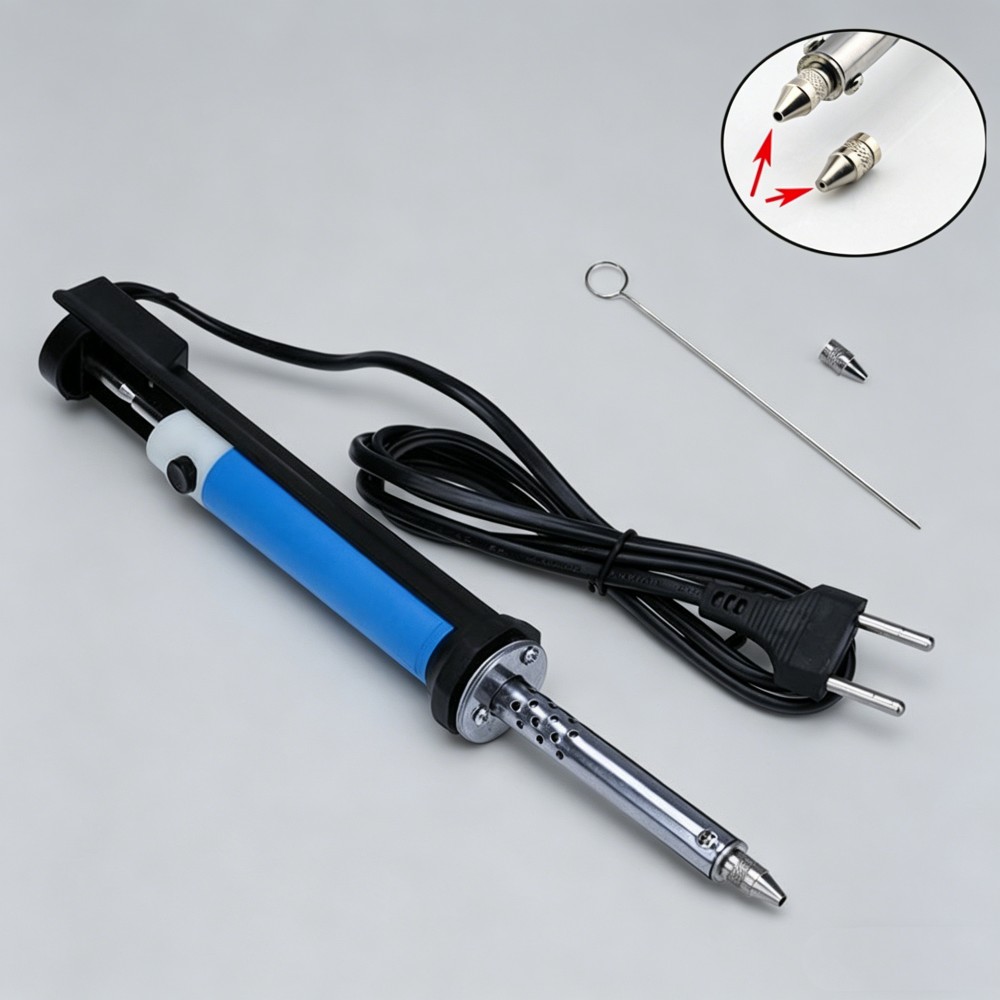 Desoldering Pump Electric Vacuum Station - Elektrikli Lehim Sökme Makinesi Kalemi AC