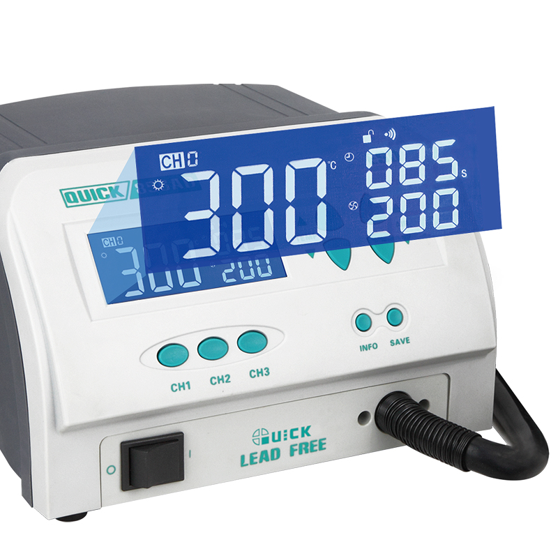Desoldering Pump Electric Vacuum Station - benzersiz Hızlı Akıllı 1300W 220V Lehim
