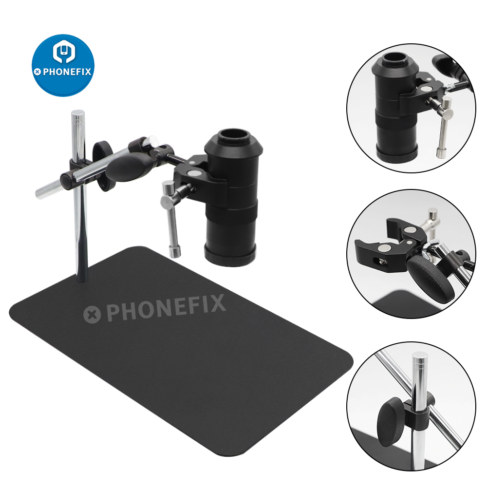 Articulating Arm Boom Stand Microscope - Evrensel çift Boom Stereo yakınlaştırmalı mikroskop
