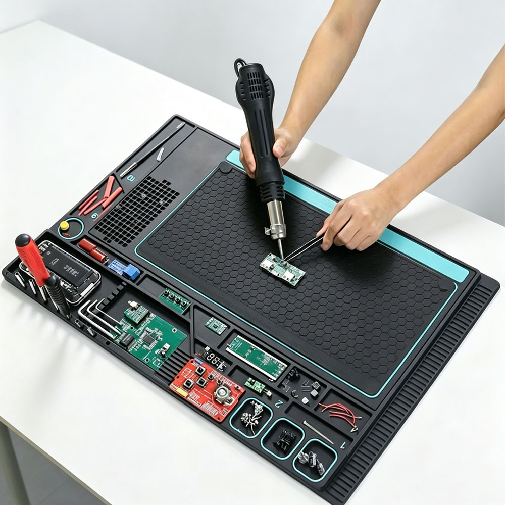 Infrared Bga Rework Station - Çok Fonksiyonlu Silikon Tamir Matı, Vida