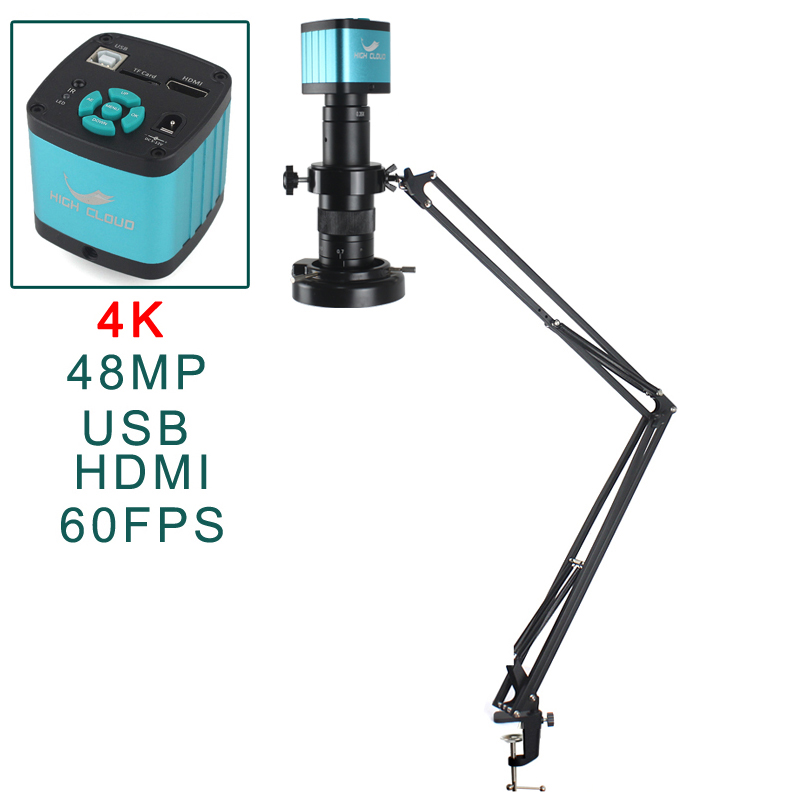 4K Microscope Camera Sony Sensor - 48MP 4K HDMI USB Video Dijital