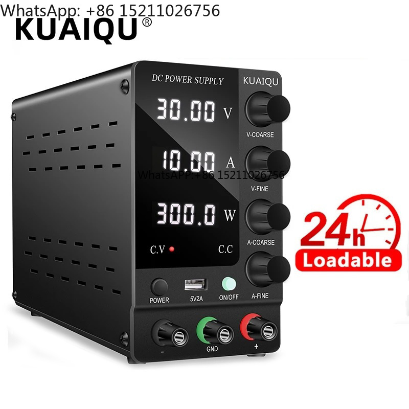 High Precision Dc Power Supply 30V 10A - NICE-POWER SPS-C3010 Siyah 30V 10A Yüksek