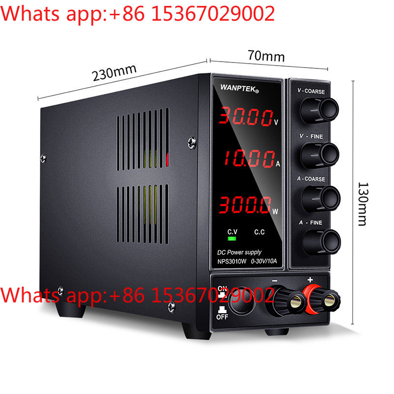 High Precision Dc Power Supply 30V 10A - NPS3010W DC Güç Kaynağı Ayarlanabilir 30V