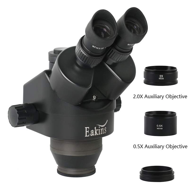 Trinocular Stereo Microscope 7X-45X - 3.5X 7X 45X 90X Simul-Focus Trinoküler