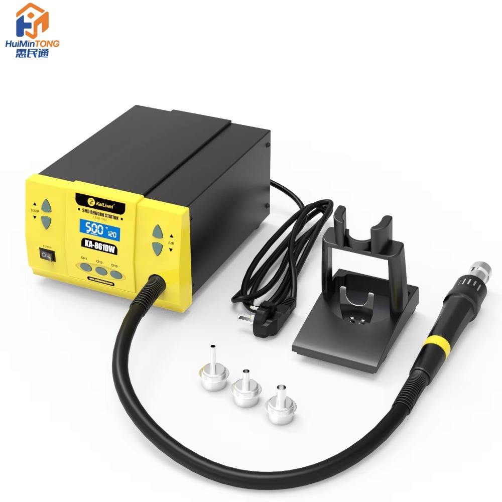 Hot Air Rework Station 861Dw - Kailiwei 861DW 1000W Kurşunsuz Dijital Sıcak