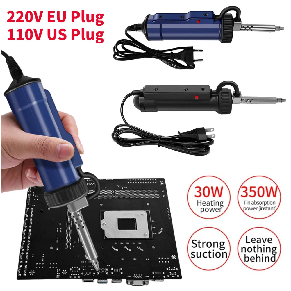 Desoldering Pump Electric Vacuum Station - BBT-580 Otomatik Lehim Sökme Makinesi AC