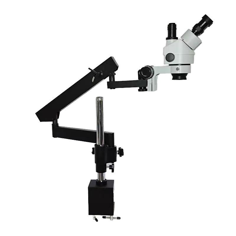 Articulating Arm Boom Stand Microscope - Esnek Hareketli Eklemli Kol Büyük Hareket