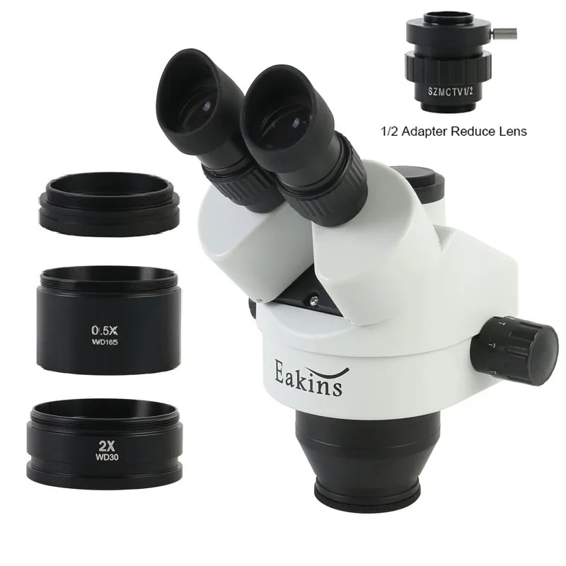 Trinocular Stereo Microscope 7X-45X - 7X 90X Trinoküler Stereo Mikroskop WF10X/22mm