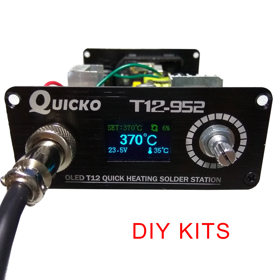 T12 Soldering Station Oled - T12 STC-OLED havya DIY parça kitleri
