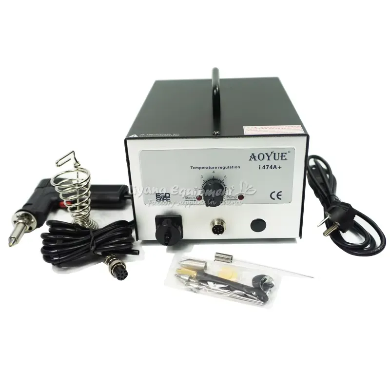 Desoldering Pump Electric Vacuum Station - BGA Lehim Sökme İstasyonu Elektrikli Vakumlu