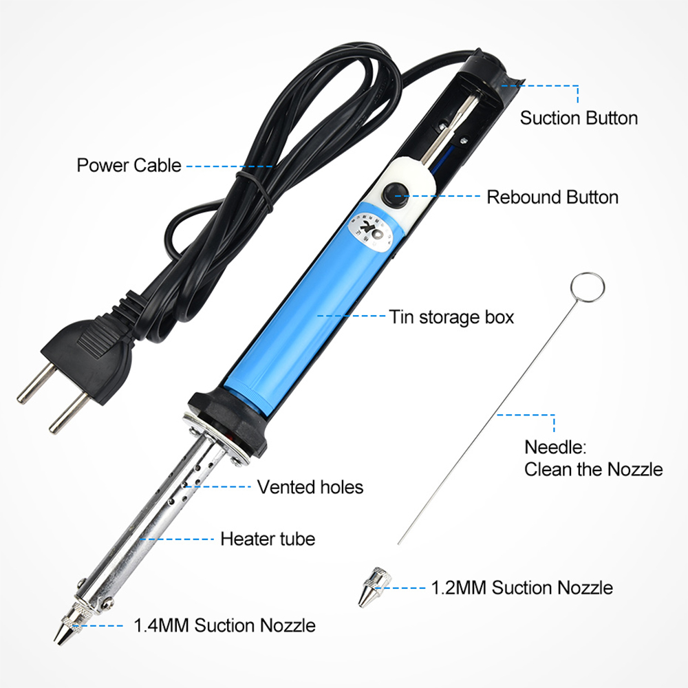 AC 110 V/220 V Elektrikli Tene - Desoldering Pump Electric Vacuum Station incelemesi ve fiyatı