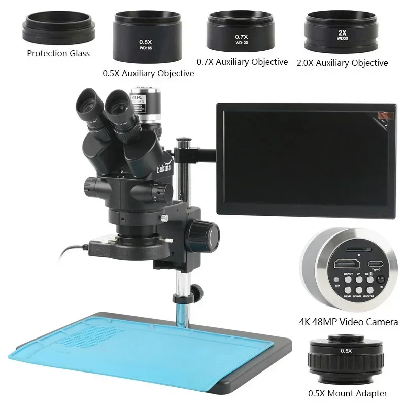 Simul Odak Trinoküler Stereo M - Trinocular Stereo Microscope 7X-45X incelemesi ve fiyatı