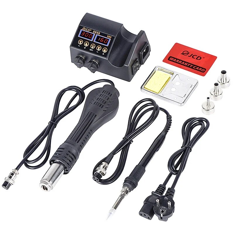JCD 2 in 1 750 W Lehimleme İst - 2 In 1 Soldering Rework Station 750W incelemesi ve fiyatı