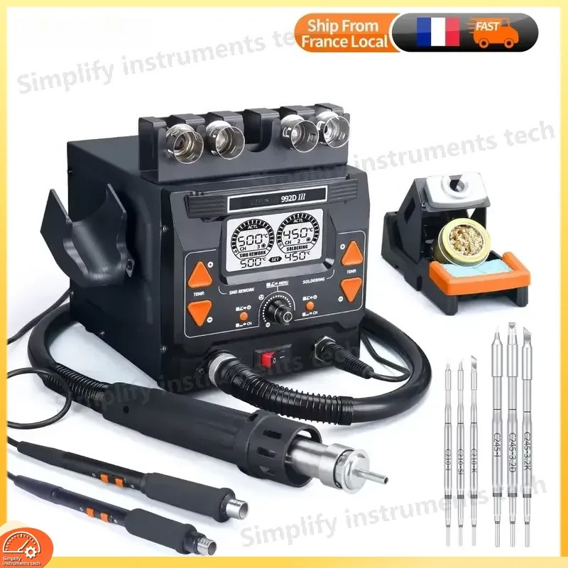Silverflo 992D III 1220W Hassa - C210 Precision Soldering Station incelemesi ve fiyatı