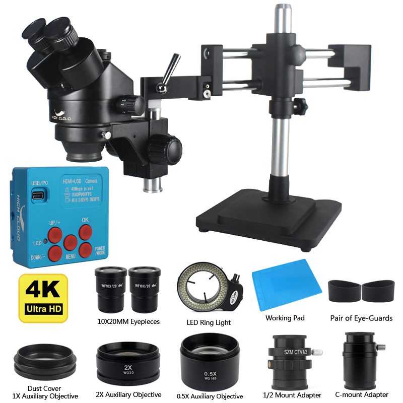 4K 48MP HDMI USB Endüstriyel K - Simul-Focal Industrial Microscope 4K Hdmi incelemesi ve fiyatı