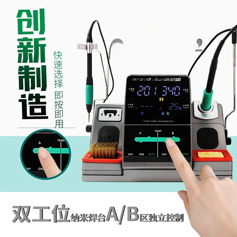 C210 havya başlığına sahip nan - C115 Nano Soldering Iron Station incelemesi ve fiyatı