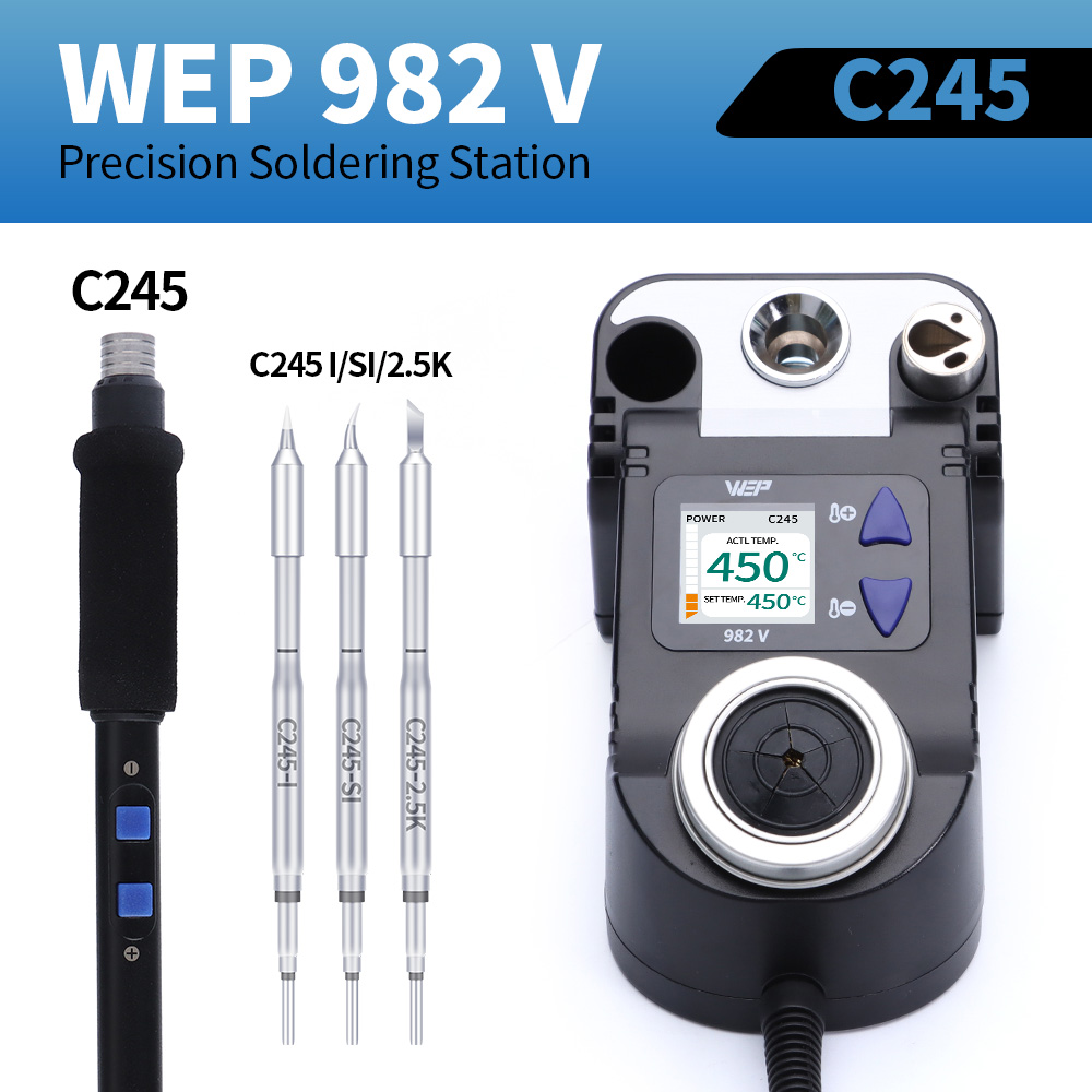 WEP Hassas Lehimleme Seti C210 - C210 Precision Soldering Station incelemesi ve fiyatı