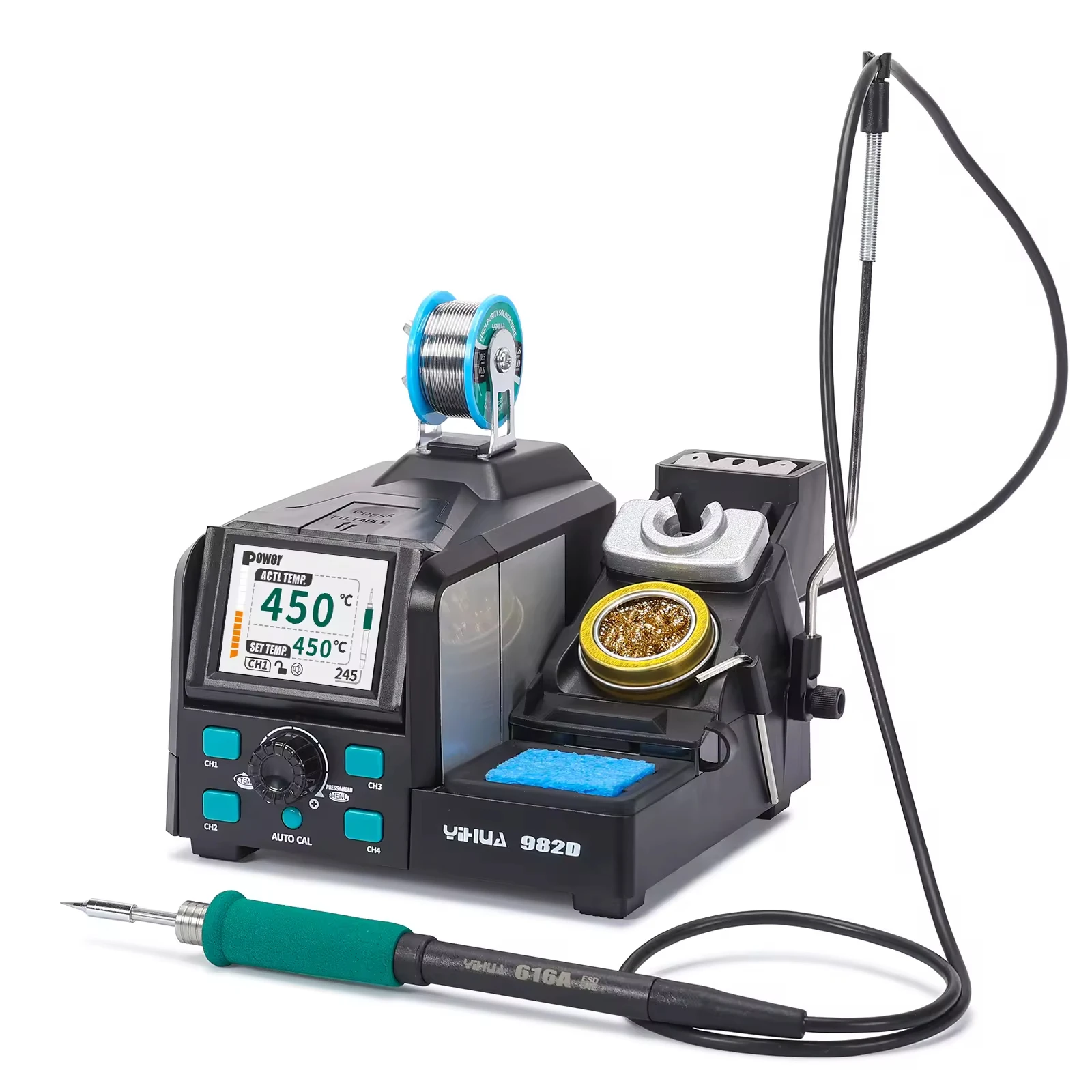 982D Dijital Hızlı Isıtma Lehi - C210 Precision Soldering Station incelemesi ve fiyatı