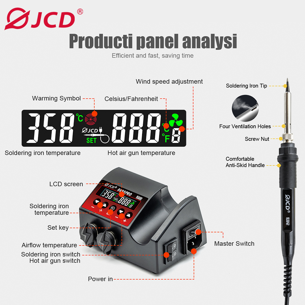 750 W SMD Rework Lehimleme İst - 2 In 1 Soldering Rework Station 750W incelemesi ve fiyatı