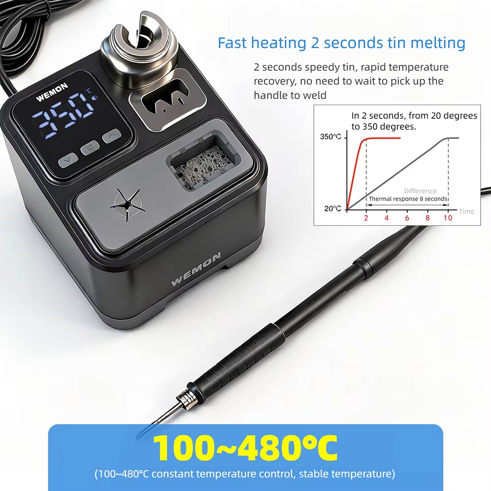 WEMON K21A T210 Lehimleme İsta - C210 Precision Soldering Station incelemesi ve fiyatı