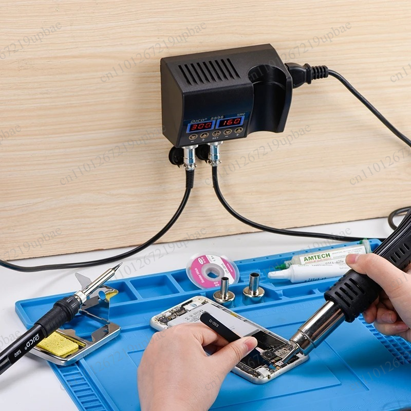 8898 2'si 1 arada 750W LCD Dij - 2 In 1 Soldering Rework Station 750W incelemesi ve fiyatı