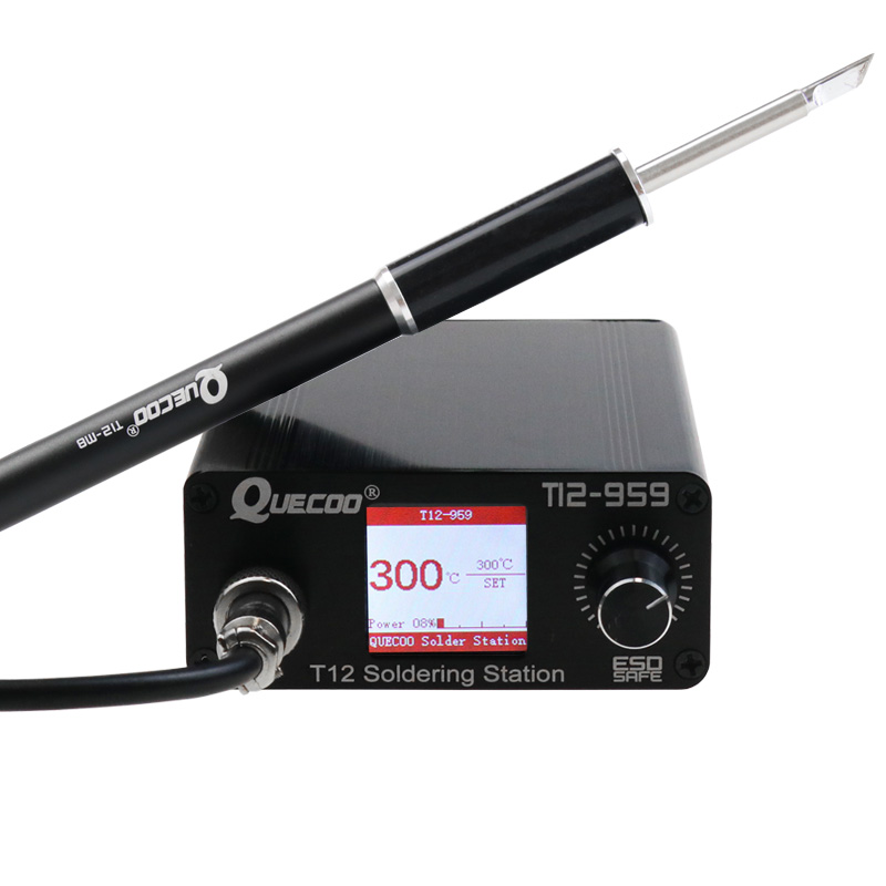 T12-959 V5.1 Lehimleme İstasyo - T12 Soldering Station Oled incelemesi ve fiyatı