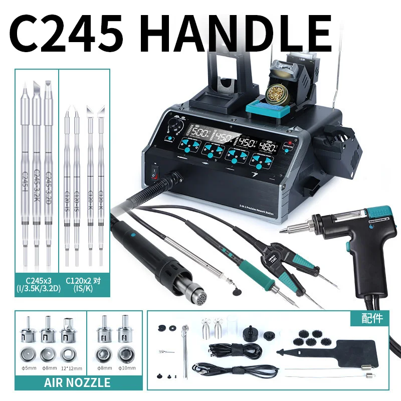 5'i 1 arada Lehim Sökme İstasy - C210 Precision Soldering Station incelemesi ve fiyatı