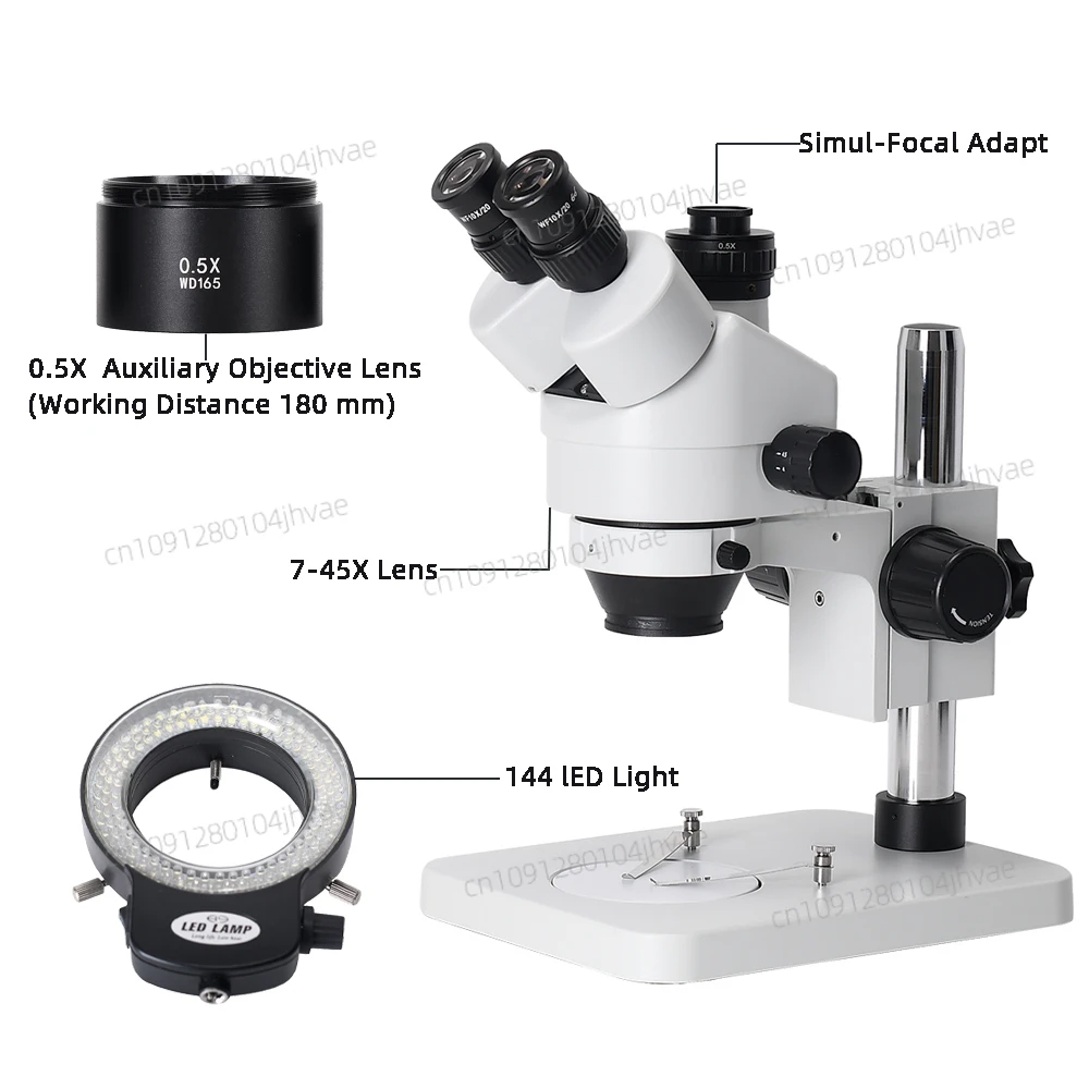 2025 YENİ Gerçek Fotoğraf 3.5X - Trinocular Stereo Microscope 7X-45X incelemesi ve fiyatı