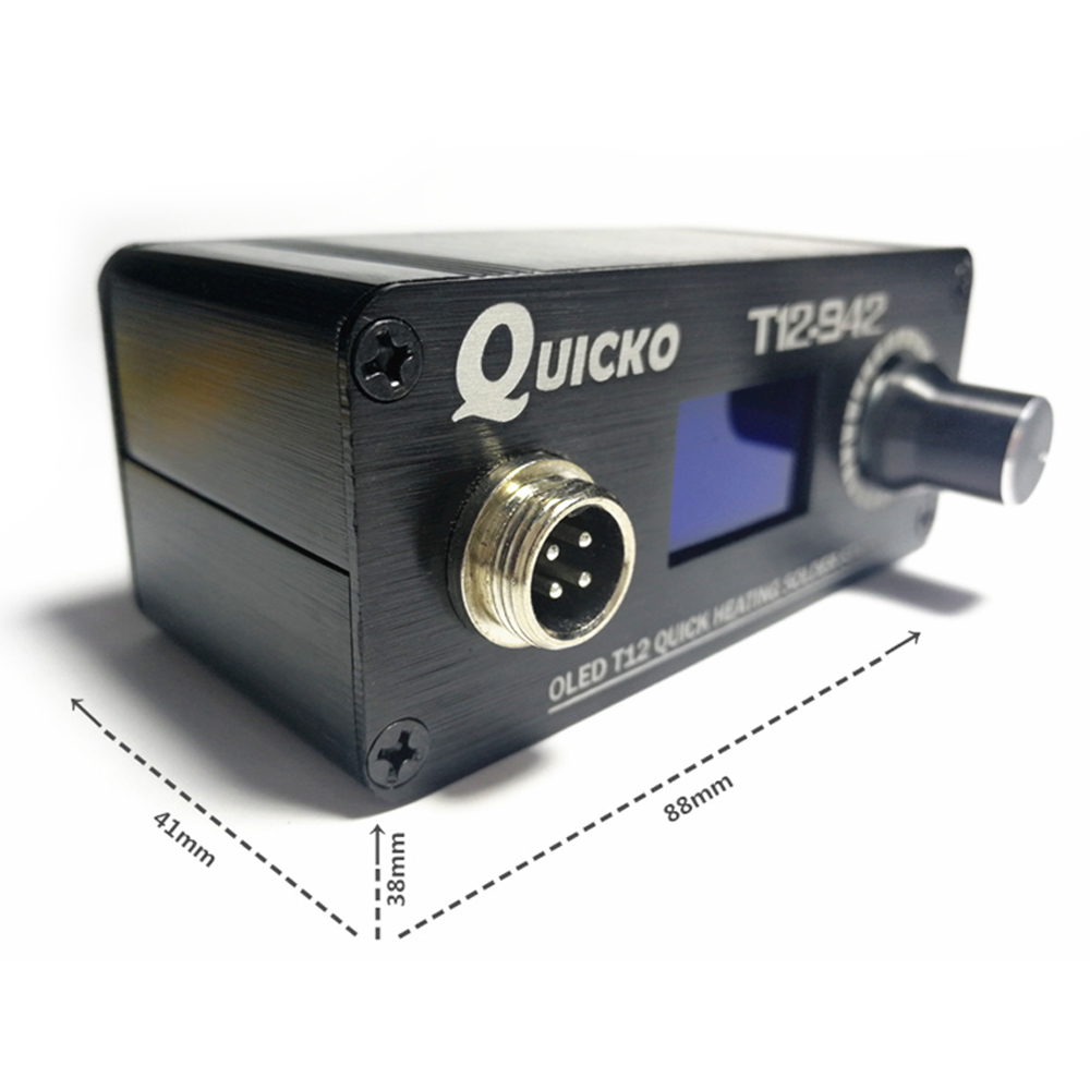QUICKO MINI T12 STC OLED dijit - T12 Soldering Station Oled incelemesi ve fiyatı