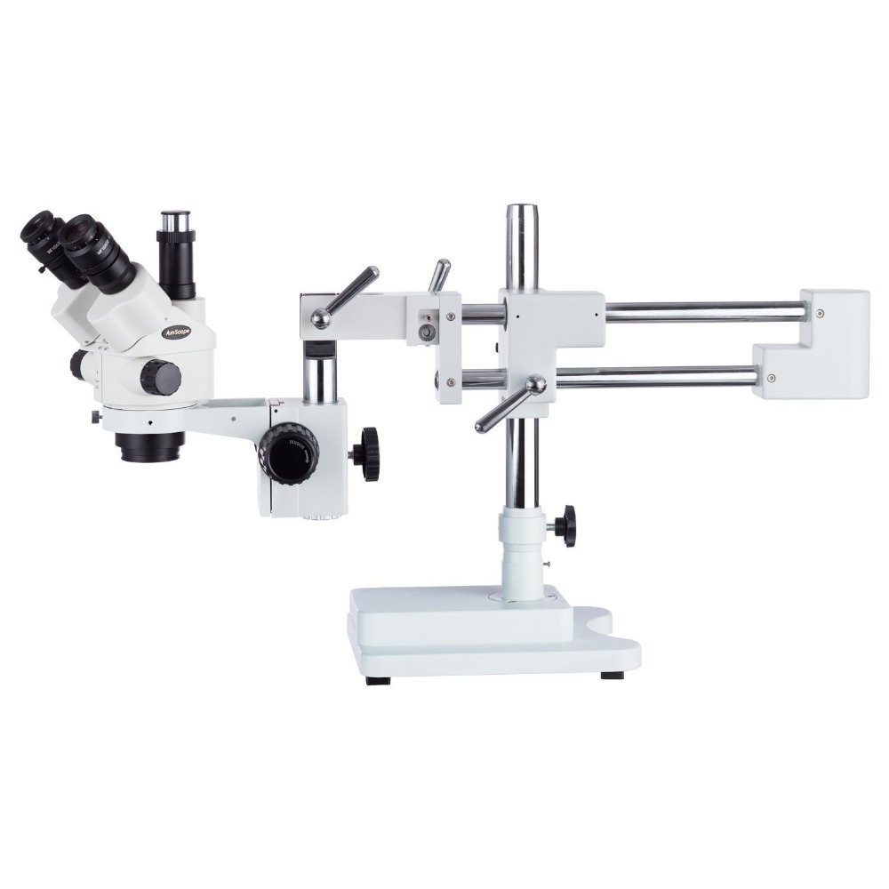 AmScope SM-4 Serisi Simul-Foca - Trinocular Stereo Microscope 7X-45X incelemesi ve fiyatı