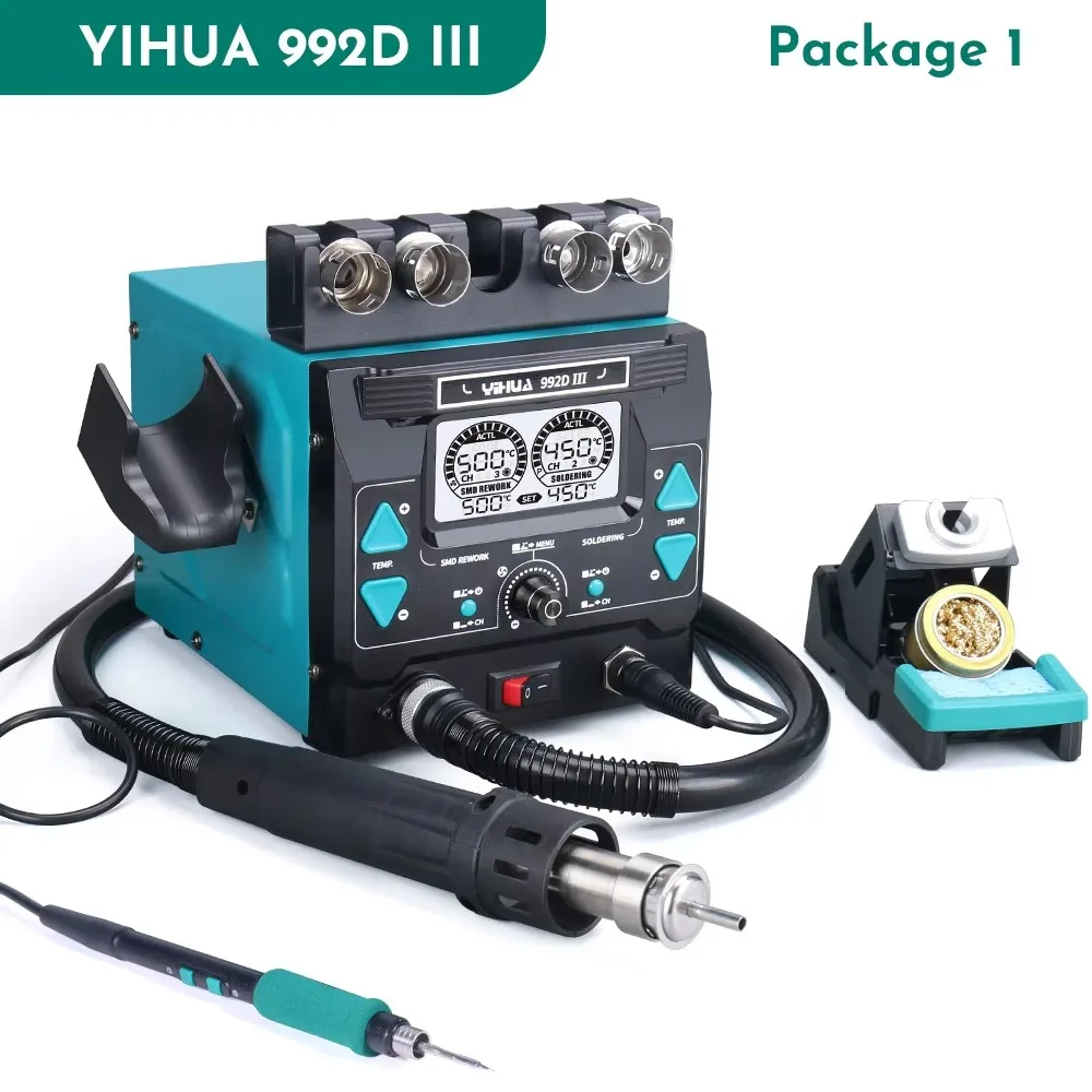 YIHUA992D-III 1000W Yüksek Güç - C210 Precision Soldering Station incelemesi ve fiyatı