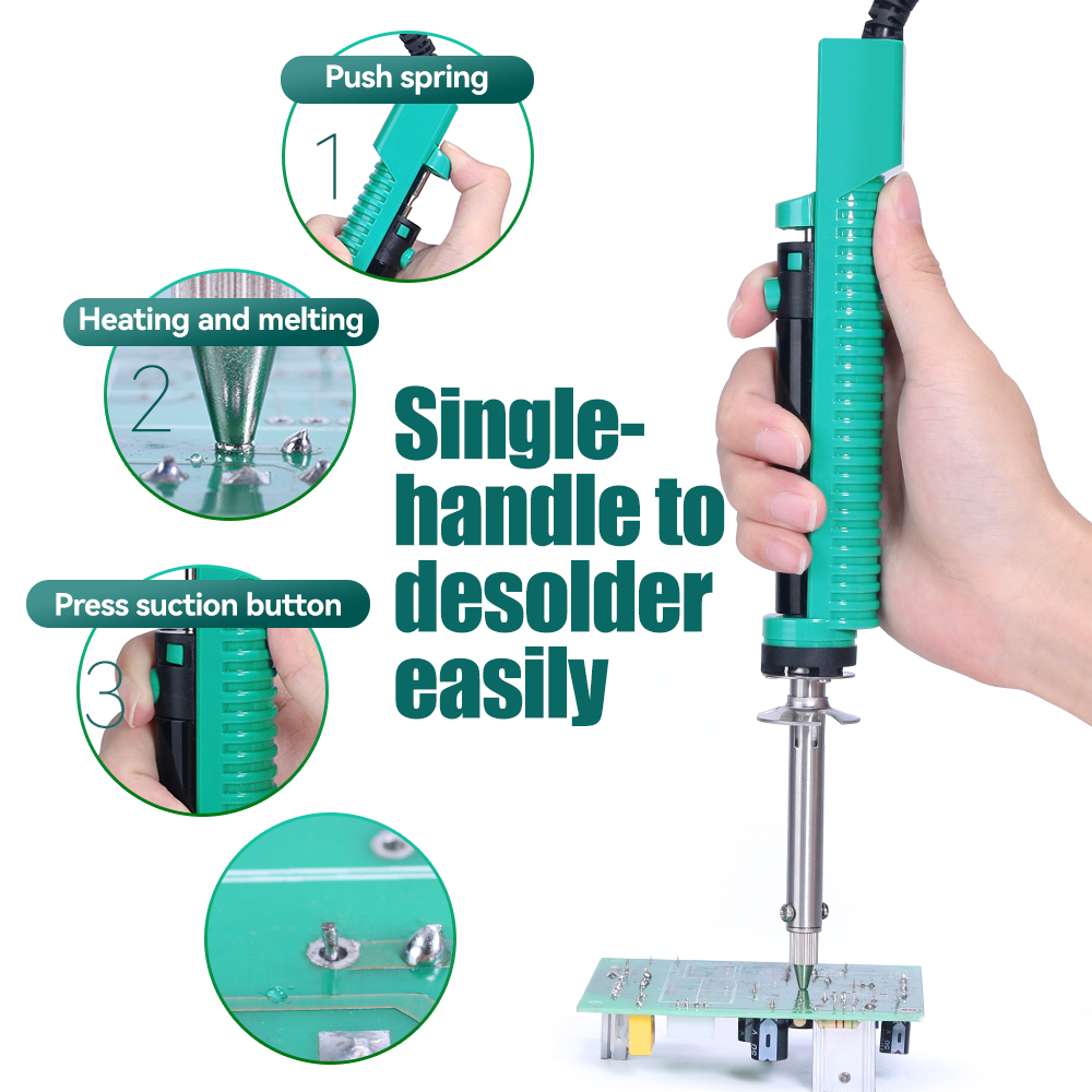YIHUA 929D-V Kalay Emici Elekt - Desoldering Pump Electric Vacuum Station incelemesi ve fiyatı