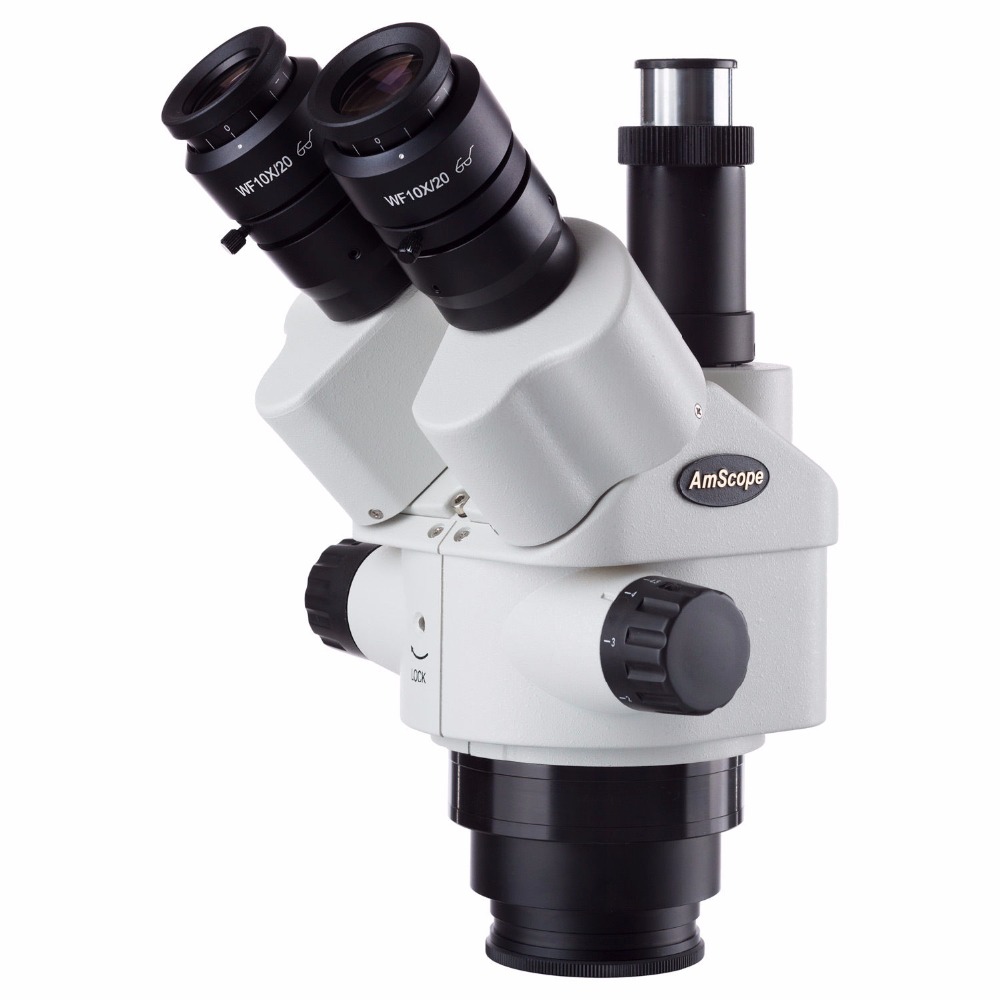 AmScope 7X-45X Simul-Focal Tri - Trinocular Stereo Microscope 7X-45X incelemesi ve fiyatı