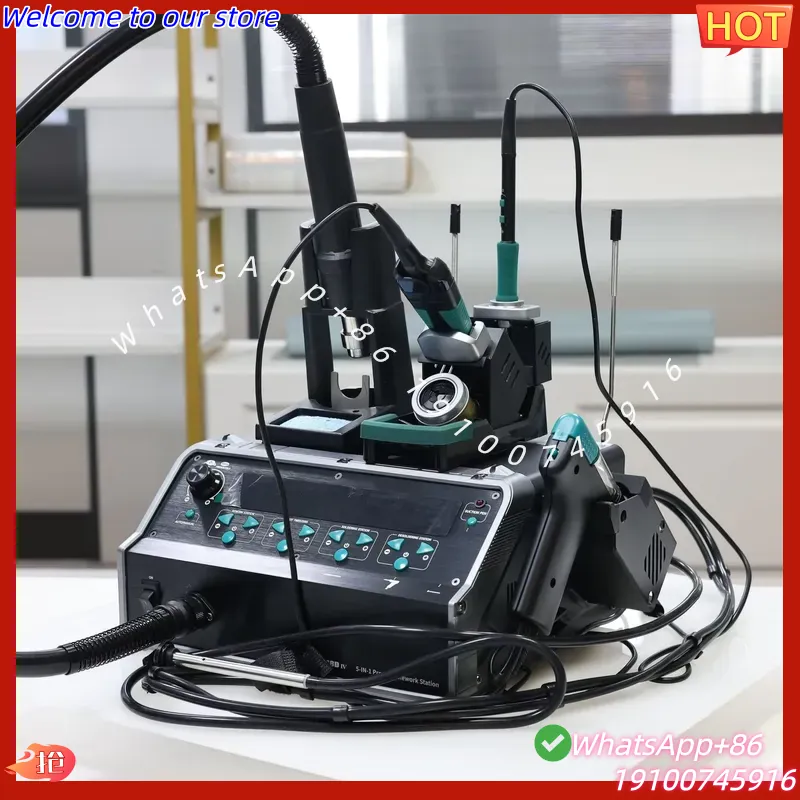 2026 YIHUA-948D IV 5'i 1 Arada - Desoldering Pump Electric Vacuum Station incelemesi ve fiyatı