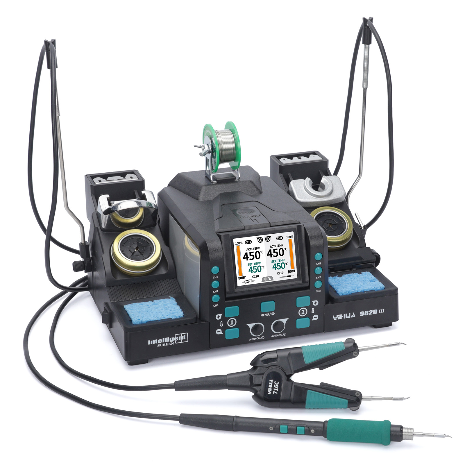 YIHUA 982D-III, C210 C245 Mikr - C210 Precision Soldering Station incelemesi ve fiyatı
