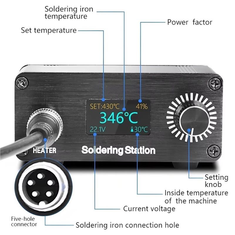 ABYN-Professional T12 Taşınabi - T12 Soldering Station Oled incelemesi ve fiyatı