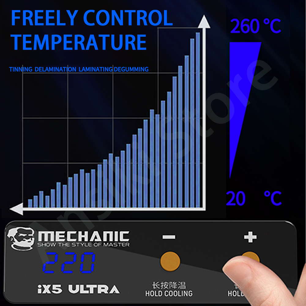 MEKANIK ix5 Ultra Isıtma Platf - Infrared Bga Rework Station incelemesi ve fiyatı