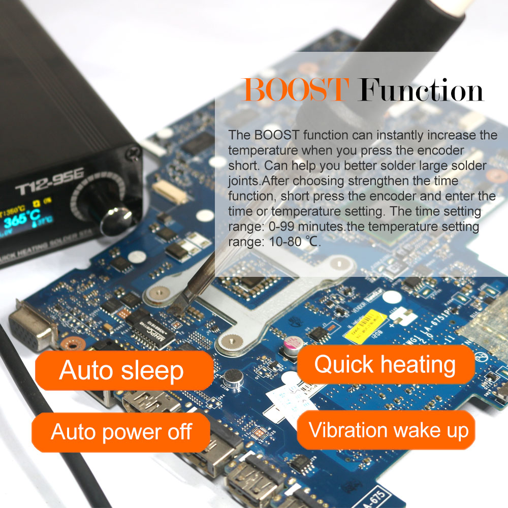 QUECOO T12-956 Lehimleme Dijit - T12 Soldering Station Oled incelemesi ve fiyatı