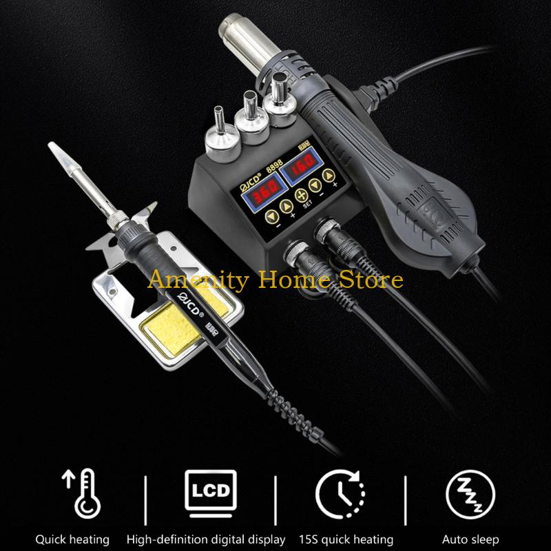 F26C 2 In 1 Havya Sıcak Hava Y - 2 In 1 Soldering Rework Station 750W incelemesi ve fiyatı