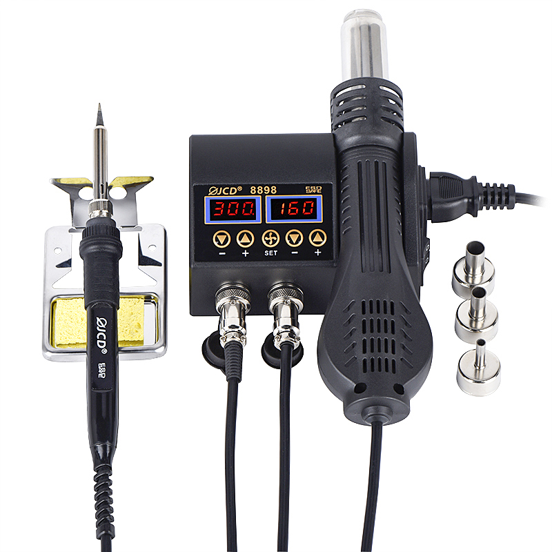 JCD 2'si 1 arada 8898 Lehimlem - 2 In 1 Soldering Rework Station 750W incelemesi ve fiyatı
